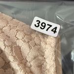 Wacoal 34DD Nude Beige Lace Strapless Bra Rose Floral Pattern Padded Photo 6