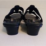 Donald J. Pliner Den Black Mesh Heeled Sandals Black Size 7.5 Photo 5