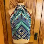 Bisou Bisou  colorful chevron summer top Photo 5