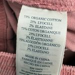 Faherty  Women's Stretch Cord Wide Leg Pants Pink Corduroy Size 25 Retro Casual Photo 8