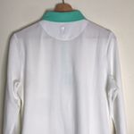 Footjoy ladies baby pique polo golf shirt with sleeves size large Photo 8