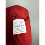 WYLDR  superstitious cowl neck slip red mini dress small Photo 4