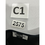 Womans Orna Farho Size 2 Black Sleeveless Knee Length Fit N Flare Dress Photo 2