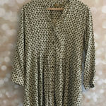 Rock Flower Paper  Green and Cream Tunic Photo 0