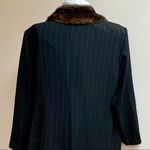 Jessica Howard  Woman Black Blazer W/Faux Fur Photo 4