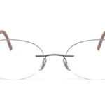 Silhouette® Momentum Rimless Prescription Frames Glasses Spectacle Women Silver Photo 9