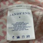 Lands' End  Orange White Red Medallion Tankini Swimsuit Size 8 EUC #2438 Photo 6