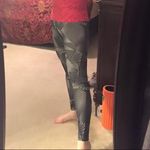 Reebok  leggings - cute fan- like design, Medium Photo 1