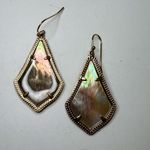 Kendra Scott  Alex Brown Mother of Pearl and Rose Gold Drop Earrings Photo 4