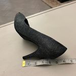 Fergalicious Heels Elegant Black/Silver  Peep-Toe Heels 8 M  by Fergie Photo 4