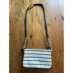 Betsey Johnson Vintage Betsy Johnson Double-Sided Striped and Rose Heart Crossbody Photo 11