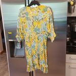 Faithfull the Brand 💕💕 Margherita Shirred Crepe Mini Dress Annina Floral 10 NWT Photo 13