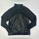 Lululemon * All Roads half 1/2 Zip Black pullover light jacket Size 6 Photo 2