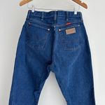 Wrangler  Jeans Womens 13 x 32 Cowboy Cut High Rise Western Straight Patch Logo Photo 5