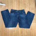 ZARA  Straight / Wide Leg Denim Jeans Classic Blue Size 10 Photo 1