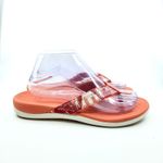 Vionic Tide Sequined Thong Sandals Coral Size 8 Comfort Walking Beach Casual Photo 5