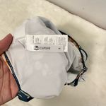 Cupshe one piece swimsuit! Green floral, scalloped crisscross swimmer size small Photo 3