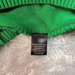 LOL Vintage Christmas Sweater Womens Large Green Oh Deer Pullover Crew Neck Photo 5