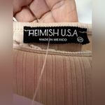 Heimish Cream trimmed Beige Women's Tank Top Size 2X Tan Photo 2