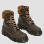 Dr. Martens NWT 1460 SERENA COLLAR FAUX FUR LINED LACE UP BOOTS Photo 0
