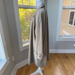 Worthington Vintage Khaki Tan Trench Coat Button In Lining and Hood Size XL Photo 3