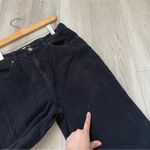 RE/DONE Corduroy Jeans high rise straight leg womens Black (size 28) stove pipe Photo 5