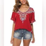 Johnny Was  Embroidered Klarah top Photo 5