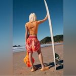 Free People NEW FP Movement The Long Shot Printed Shorts Firey Combo Pink Orange Photo 3