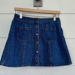 Brandy Melville Women’s 27 Blue Denim Skirt Photo 0