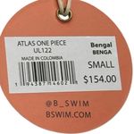 NWT B. Swim Atlas High Leg One Piece Swimsuit – Bengal Print – Size Small Pink Photo 7