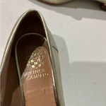 Vince Camuto  Calentha Metallic Gold Loafers Size 6 Leather Photo 5