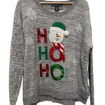United States Sweaters  Gray Festive Snowman Sweater Photo 0