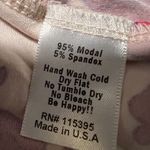 Fighting Eel Romper Hawaiian Flower Floral Red Beige Luau Magnolia Peony XS Photo 3