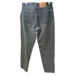 Levi's 550 vintage Tapered Levi’s 1993  women’s wash black jeans size 13M Photo 1