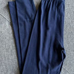 Anchor Blue Vintage  Sweatpants Leggings Large‎ Navy Blue 90s Photo 0