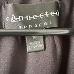 Connected Apparel  Textured Black Mini Dress Photo 4