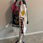 Red Fox  No One is Innocent Loveless Generation Faux Leather Punk Jacket Size 3XL Photo 5