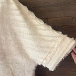 I C by Connie K white short sleeve eyelash tunic top/dress Size L Photo 2