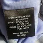 NBD  Luna Gown Blue Ruffle with Leg Slit NEW Photo 6