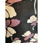 Ann Taylor Factory Women's Texture Floral Print Pencil Skirt Purple Black 12 Photo 6