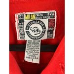 Women's Dinosaur Sportswear Red Cotton Small Vest Size 1 Photo 3