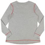 Nba  Atlanta Hawks Women's Team Slugger Long Sleeve T-Shirt in Grey, Medium Photo 2