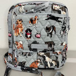 Vera Bradley  Dog Show Quilted Crossbody Bag Adjustable Strap Small RFID NEW Photo 0