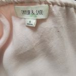 Taylor & Sage  elegant Off-Shoulder Blouse in Light Pink size small Photo 5