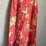 NEW EVER NEW LINEN BLEND Cartier Linen Midi Dress Pink Size 0 Photo 11