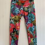 Adidas Snowboarding Vivarium Succulent Floral Print Leggings Pants Tights Size L Photo 0