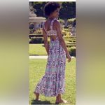 MISA Los Angeles  Serafina Maxi Dress Spring Fuchsia Mix Size  XS Photo 1