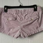 American Eagle Mini Shorts Womens 4 Cotton Low-Rise Coquette Girly Flirty Beachy Photo 3