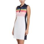 Callaway NWT Womens Abstract Gradient Print Color Block Golf Dress Photo 1