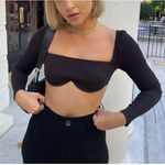 Princess Polly Becca Long Sleeve Black Crop Top 8 Baddie Club Y2K Night Out Edgy Photo 0